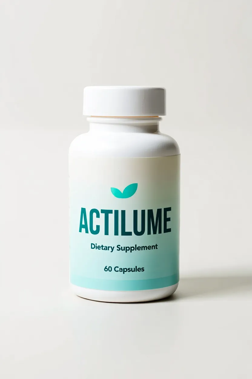 Actilume dietary supplement bottle
